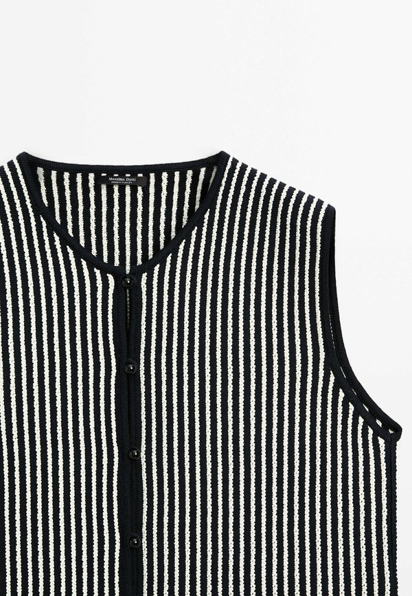STRIPED CROPPED - Waistcoat3