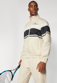 Sergio Tacchini ARPA TRACKSUIT SET - Tepláková súprava - wood ash/black