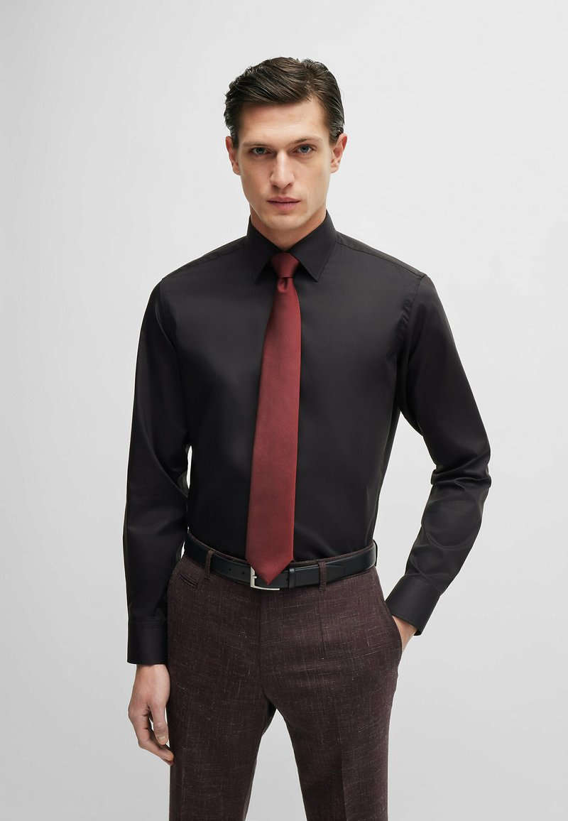 BOSS Cravatta - dark red five