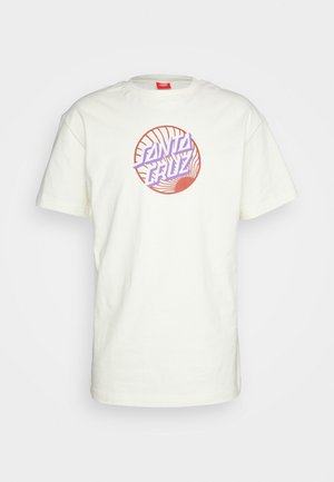 T-shirt con stampa - off-white