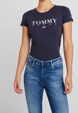 T-shirt print - dark blue