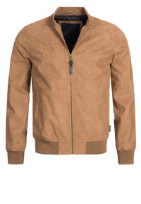WAYNE - Veste en similicuir - brown