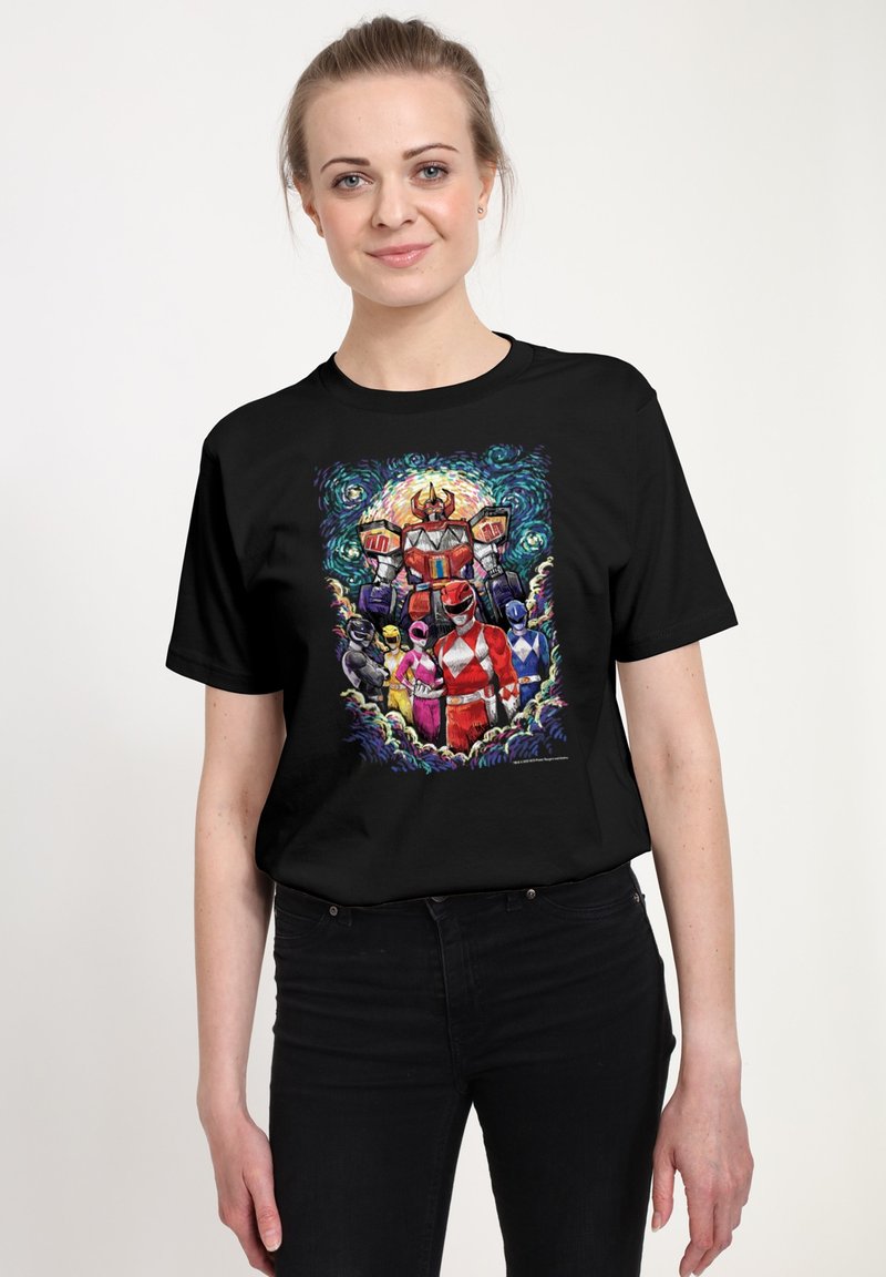 Henry Tiger POWER RANGERS STARRY MORPHIN - Camiseta estampada - black