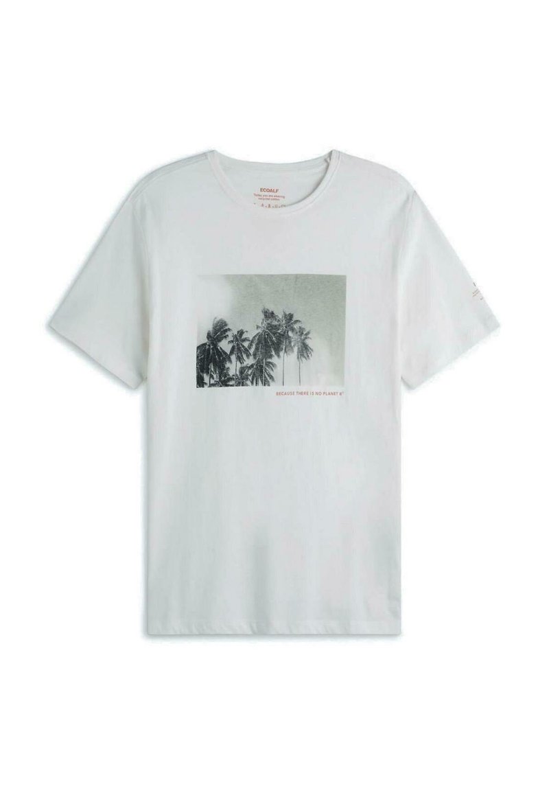 Ecoalf T-shirt print wit Ecoalf T-shirt print wit