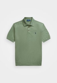 COTTON POLO COLLAR JUMPER - Polo - fatigue