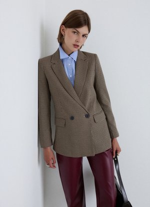 Calliope, GIACCA FANTASIA - Blazer - var beige chiaro