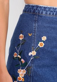 Missguided A-linjekjol - blue