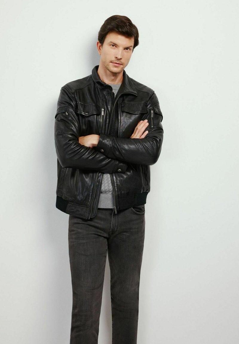 OCHNIK - Kurtka skórzana