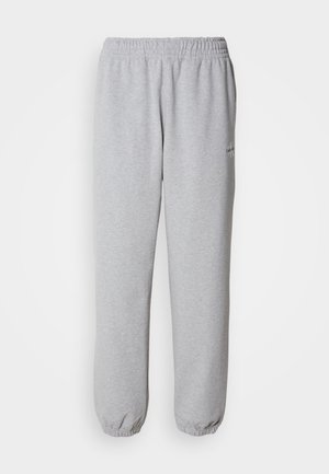 Calvin Klein Jeans MONOLOGO - Tracksuit bottoms - heroic grey heather
