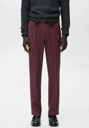 Pantalones - bordeaux