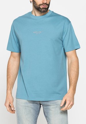 Carrera Jeans, OVERSIZE PRINT TEE - T-shirt basic - adriatic blue