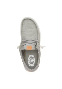 HEYDUDE Wally Elevated Basics - Slip-Ons - Náuticos - grey white