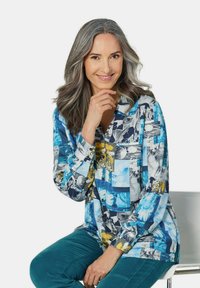 GOLDNER MIT DRUCK - Overhemdblouse - grey