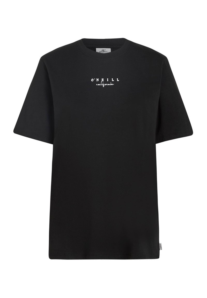 O’Neill T-shirt print gemêleerd zwart