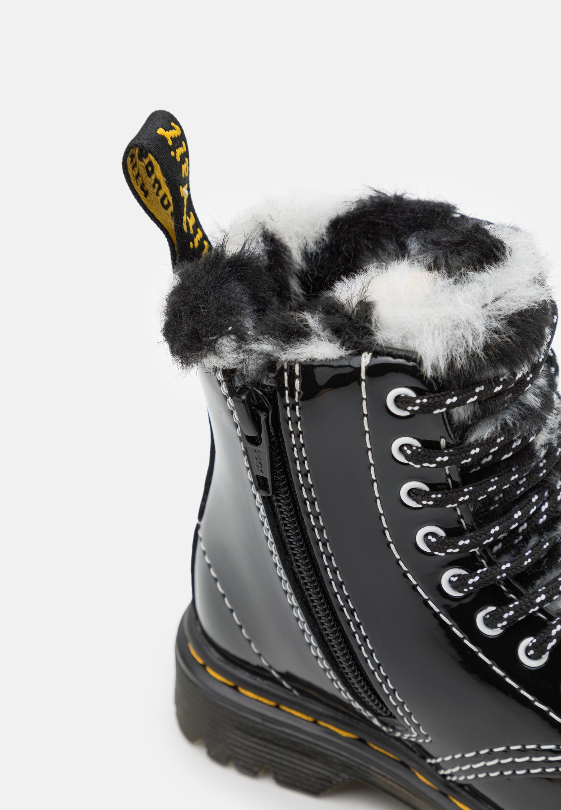 Dr. Martens 1460 SERENA - Veterboots - black /white/zwart - Zalando.nl