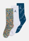 POOLSIDE CREW UNISEX 3 PACK - Calze - industrial blue