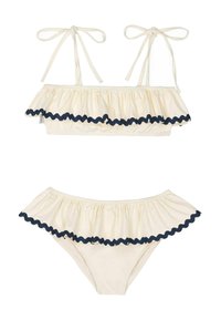MIPOUNET LIA SET - Bikini - ecru navy