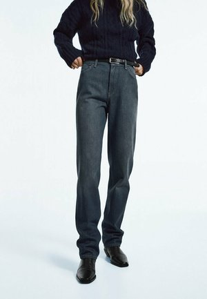 Straight leg jeans - dark blue