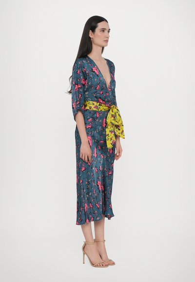 Diane von Furstenberg GRACIE DRESS - Vestito casual - blue grey
