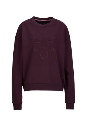 Sweater - cherry lacquer