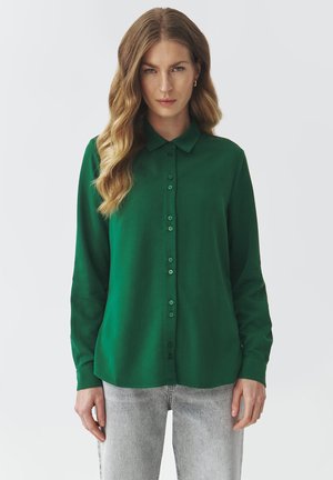ENMO - Button-down blouse - green