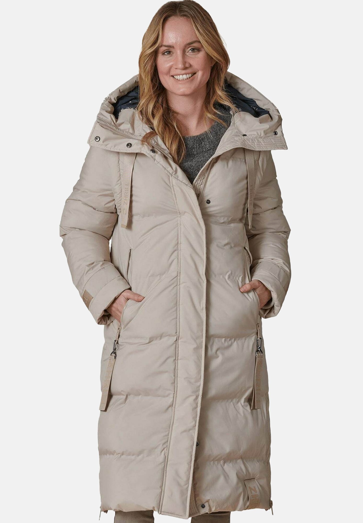 Zhrill Damen Tasche 'KRISTA' In Natural – Shopper Aus 100% Baumwolle, Große Öffnung