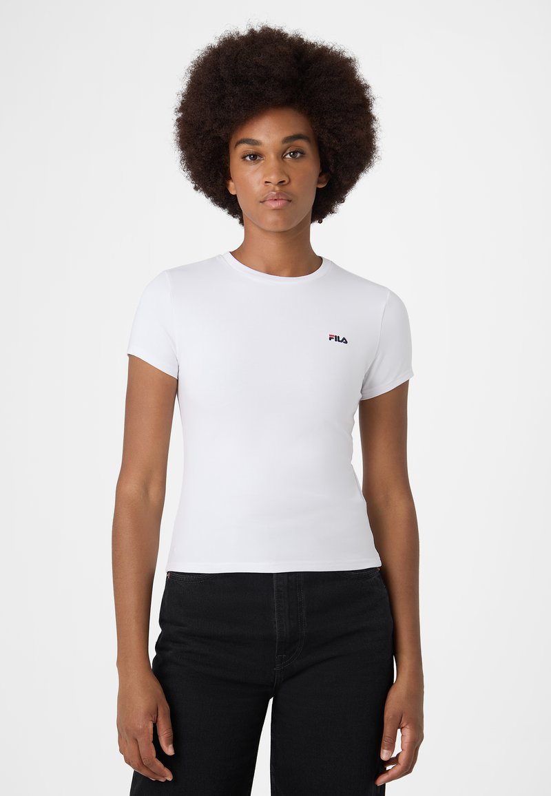 Fila APPAREL TRIVERO - T-shirt basic - bright white