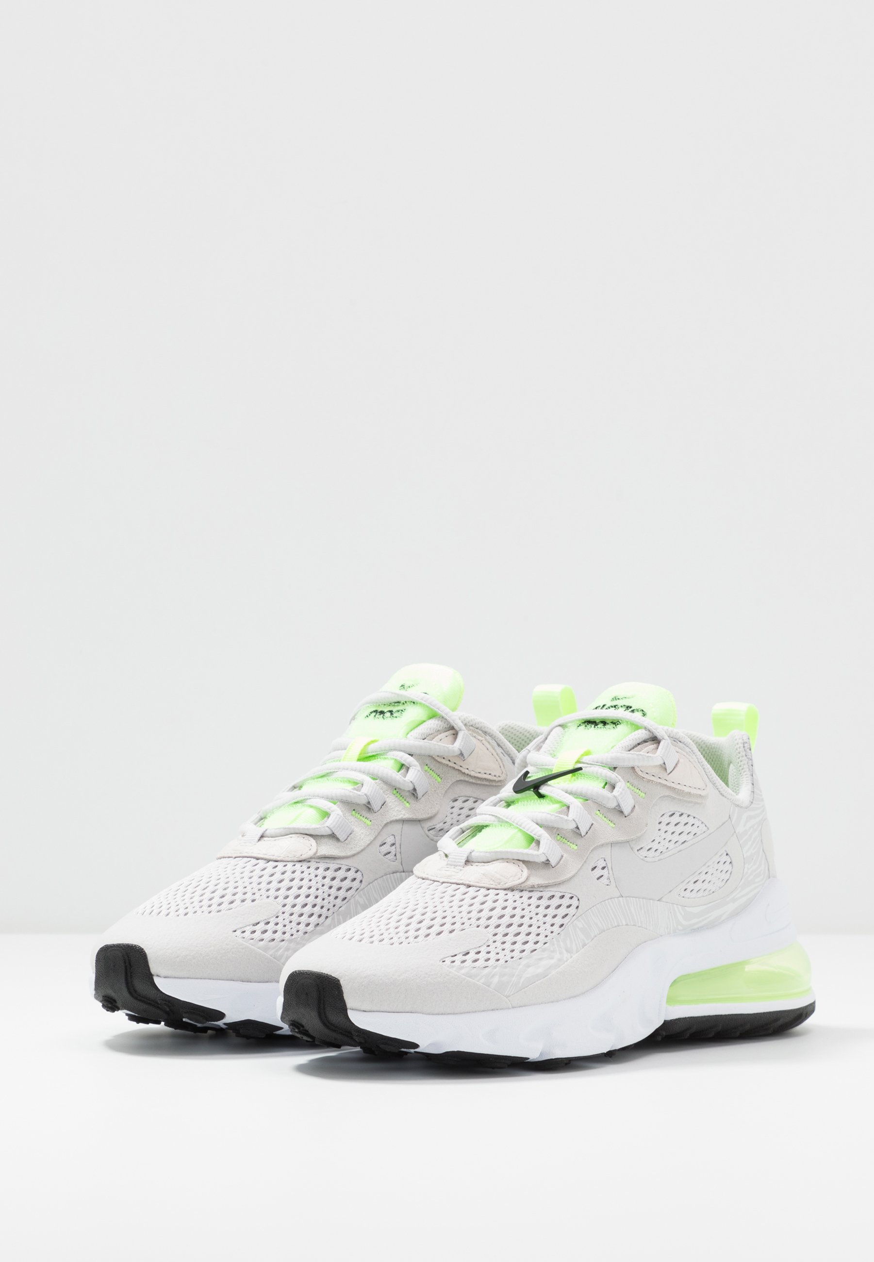 Nike Sportswear AIR MAX 270 REACT - Joggesko - vast grey/ghost green/white Nike Sportswear AIR MAX 270 REACT - Joggesko - vast grey/ghost green/white