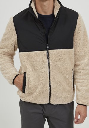 Fleecetakki - mottled beige