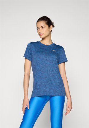 TWIST - T-Shirt sport - blue atlantis/white