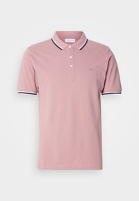 CONTRAST PIPING - Poloshirt - berry