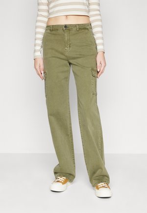 Cargo trousers - khaki