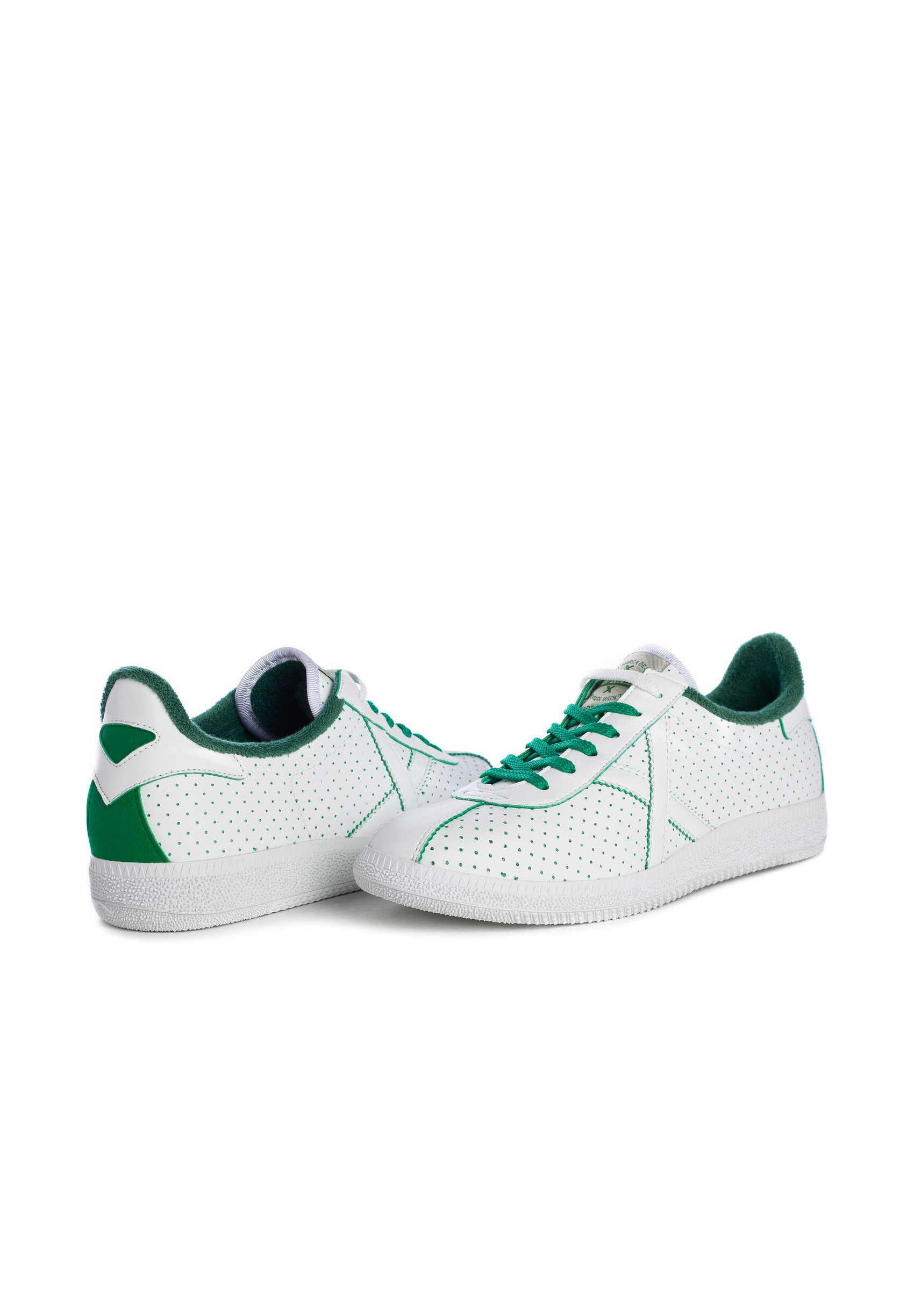 Munich BARRU - Zapatillas - blanco verde/blanco - Zalando.es