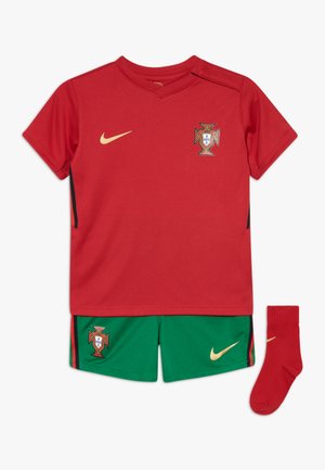 PORTUGAL FPF I NK BRT KIT HM SET - Sports shorts - gym red/metallic gold