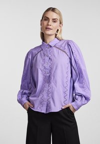 YAS YASKENORA SHIRT - Camicia - bougainvillea