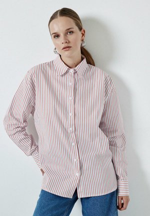 Touché Privé STRIPED - Chemisier - red