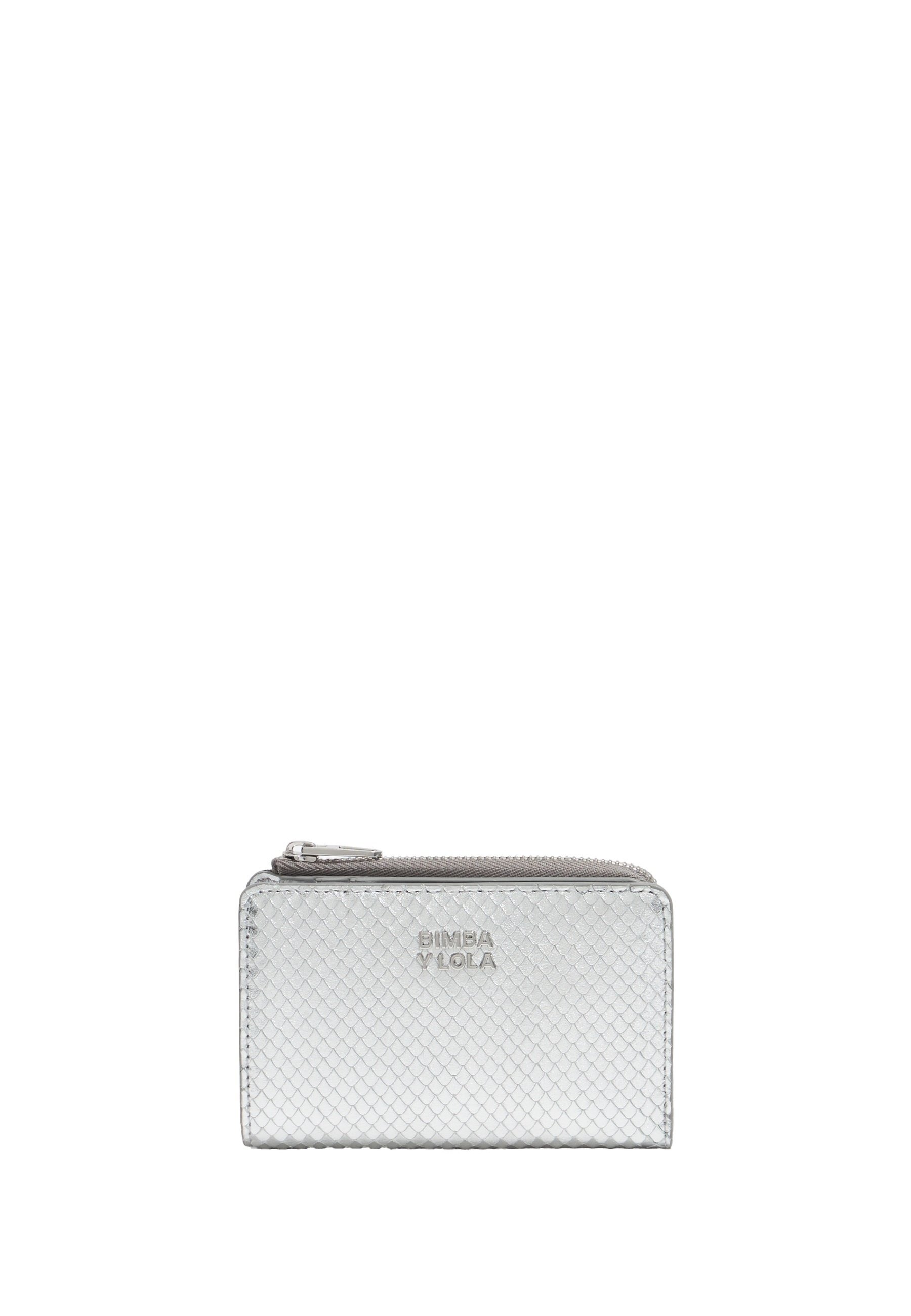 ◎BIMBA Y LOLA◎ Silver emblem card wallet B246AIV027SIF Bimba Y Lola Wallet - plata/silver-coloured - Zalando