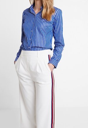 Button-down blouse - blue