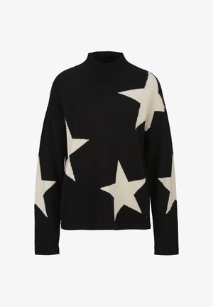 19V69 Italia, 19V69 ITALIA ROLLKRAGENPULLOVER LORENA WINTERSPORTS - Pullover - black