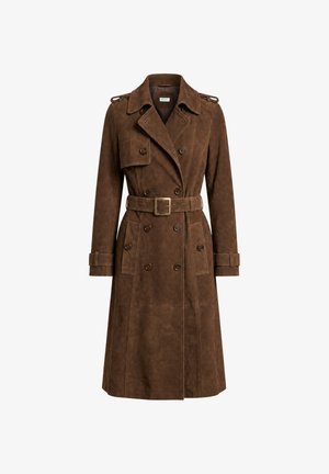 Ricano, GLORIA - Trench - braun velour