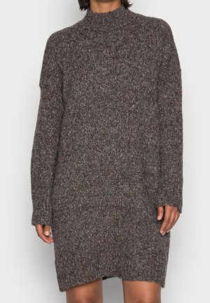 Neulemekko - mottled dark grey