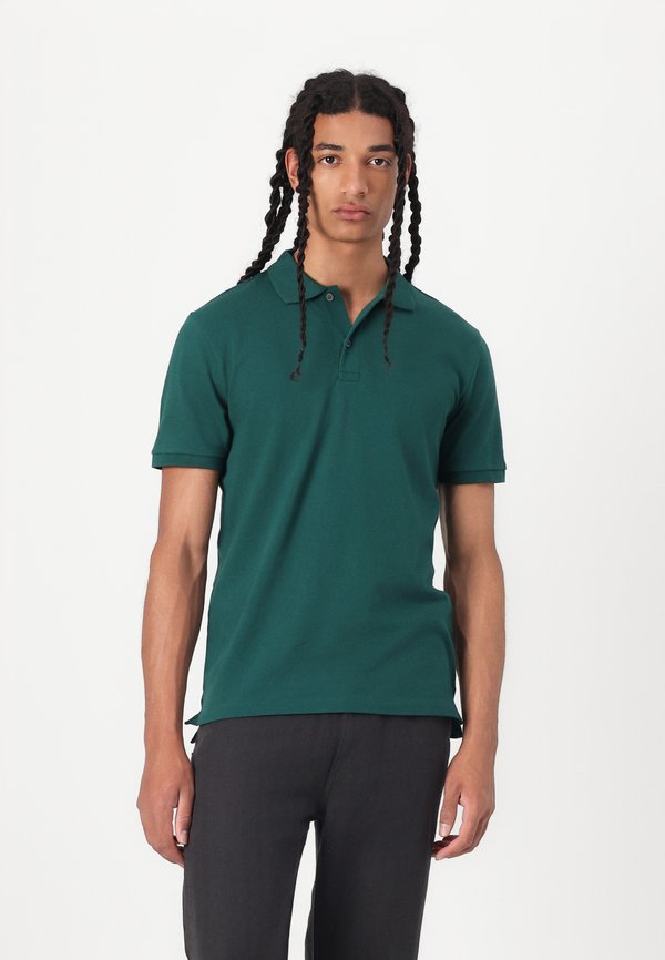 SOLID - Polo shirt - rain forest