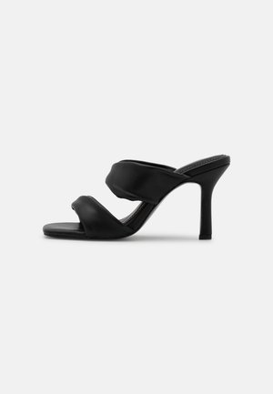 Pantolette hoch - black