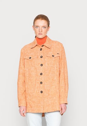 RIAN ALETTA SHIRT JACKET - Summer jacket - harvest pumpkin melange