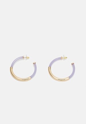GIONDRA - Øreringe - lavender/gold-coloured