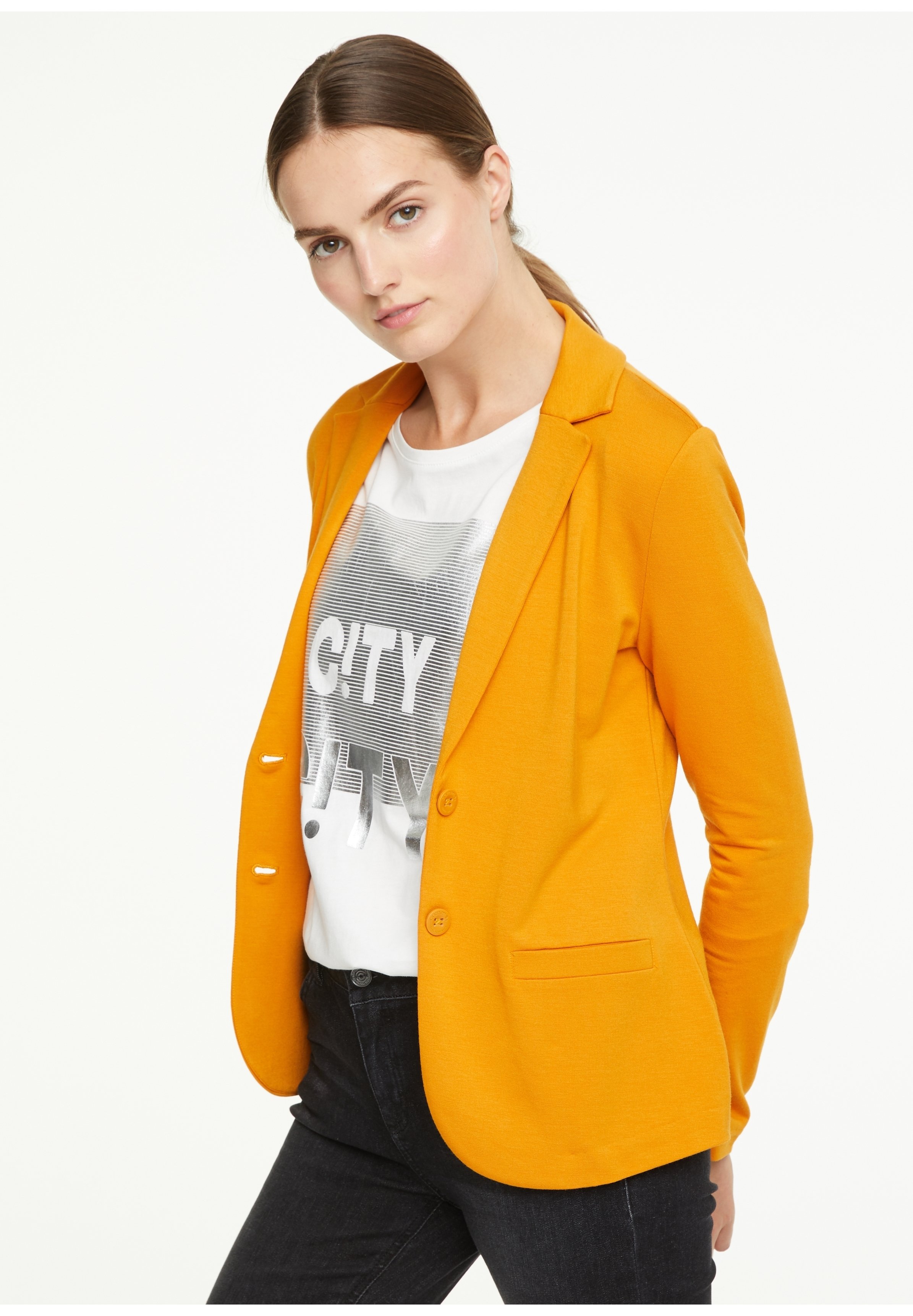 comma blazer casual identity