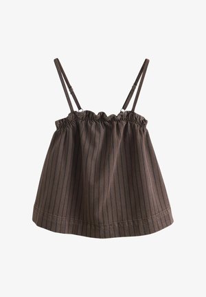 Next, Top - brown stripe