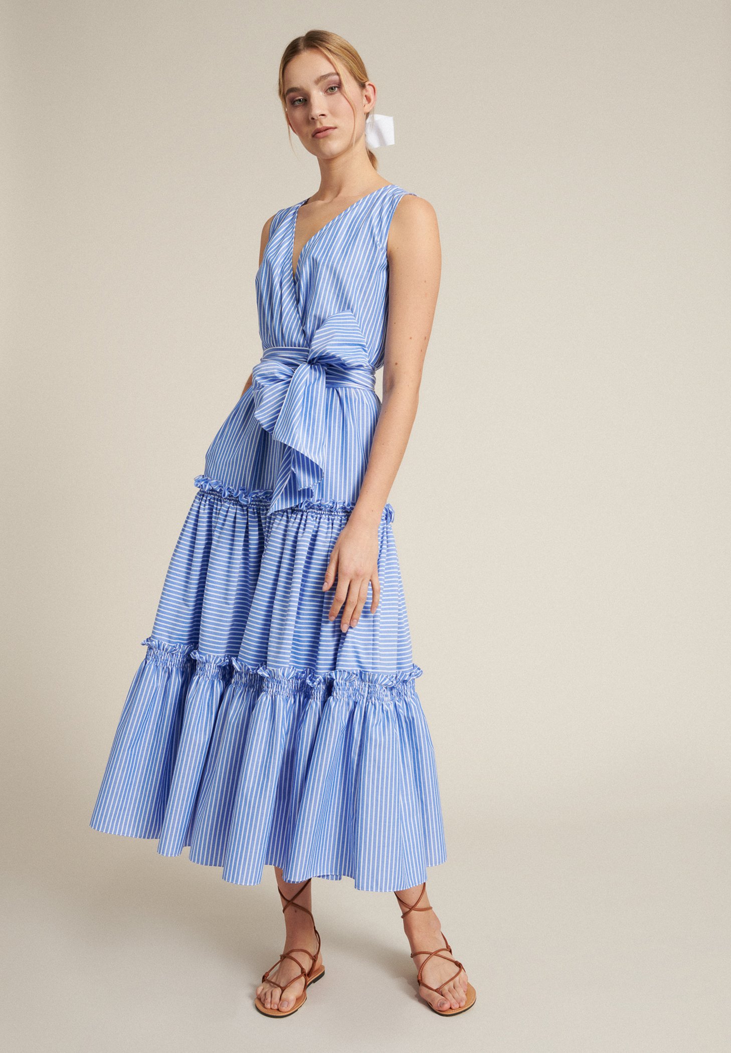 Luisa Spagnoli PERIPLO - Vestito estivo - var azzurra/celeste - Zalando.it