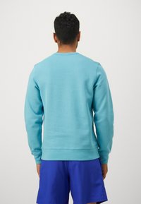 Champion ICONS CONTRAST CREWNECK  - Sweatshirt - blue