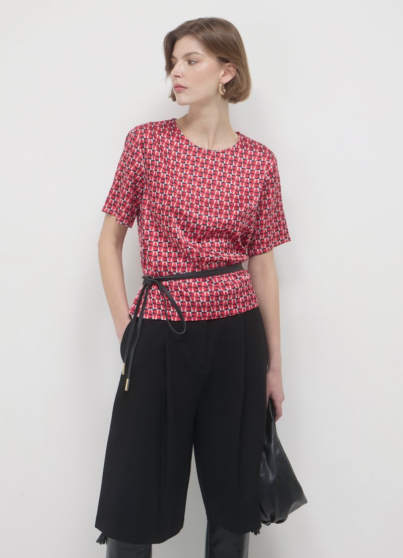 Calliope FANTASIA - T-shirt con stampa - var rosso scuro